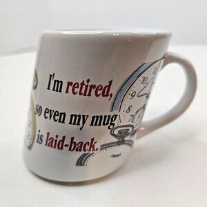 Hallmark Shoebox Retirement Mug I'm Retired So Even My Mug is Laid-Back